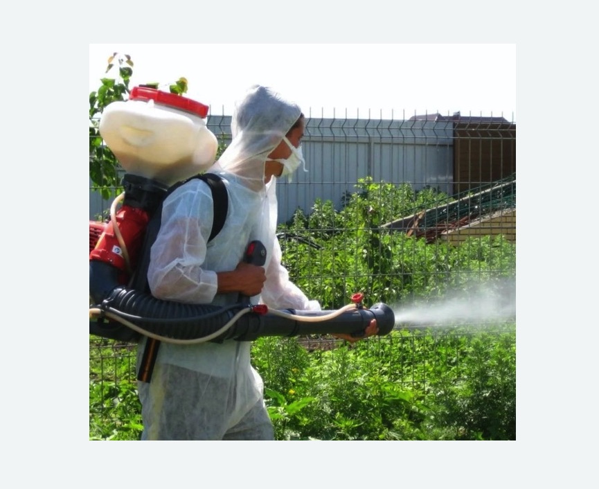 Акарицидная обработка территории в Лениногорске